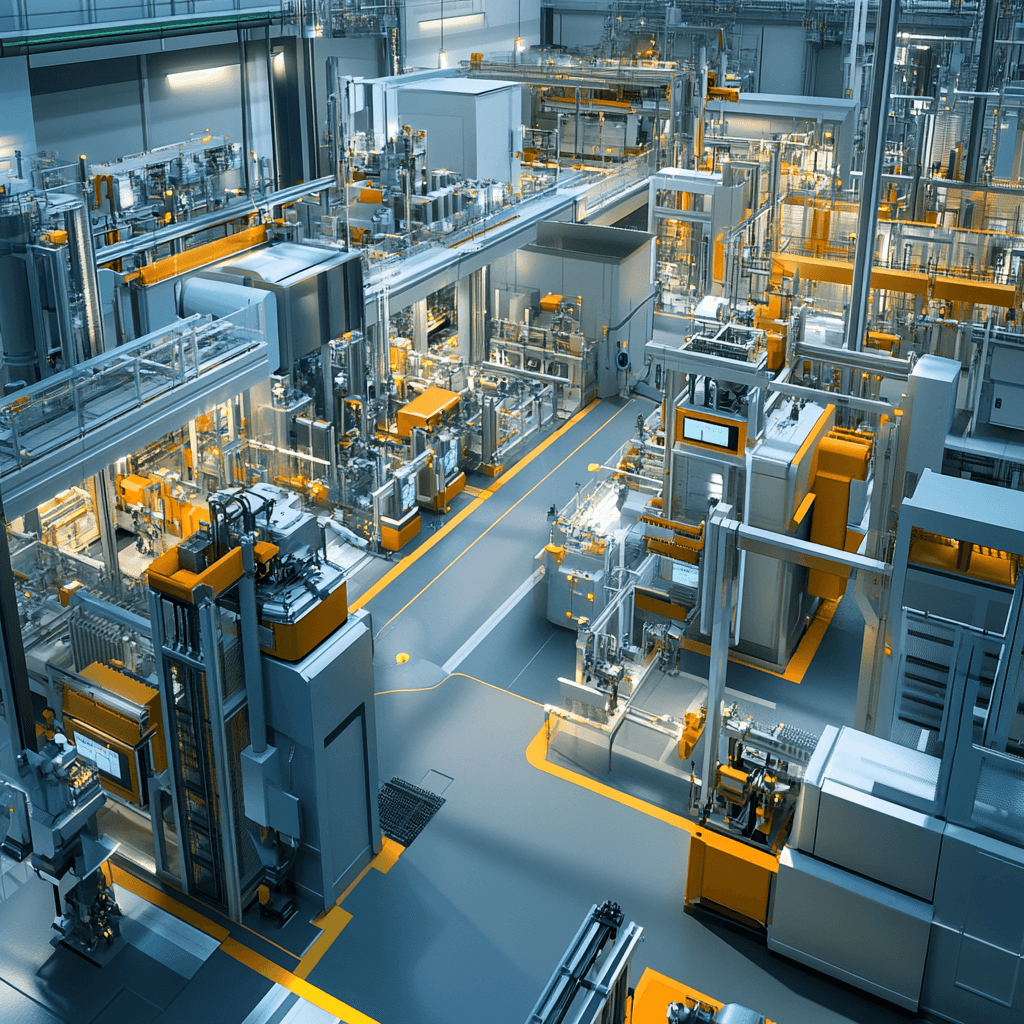 Линия сборки электродвигателя