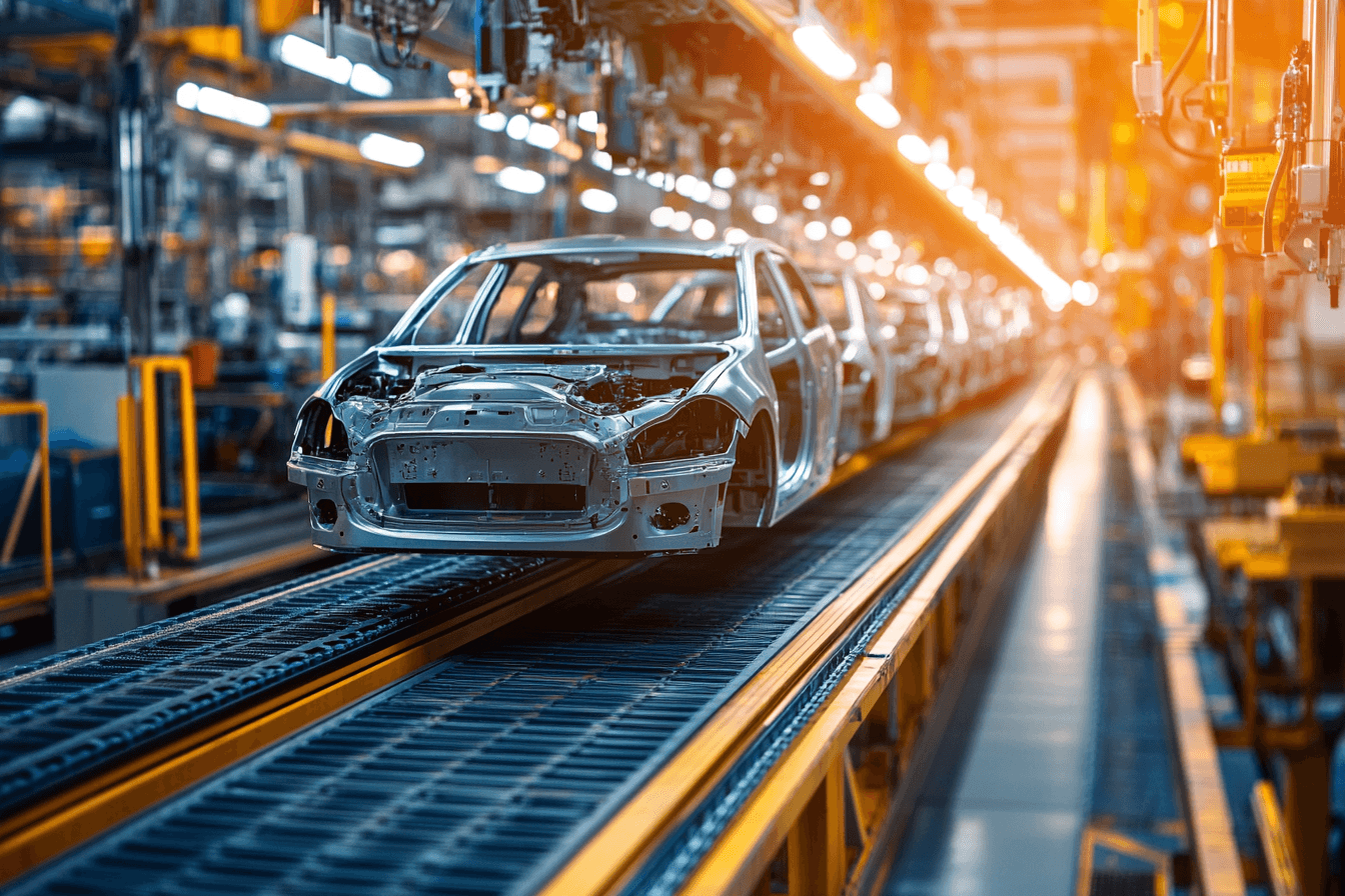 Линия сборки кузовов