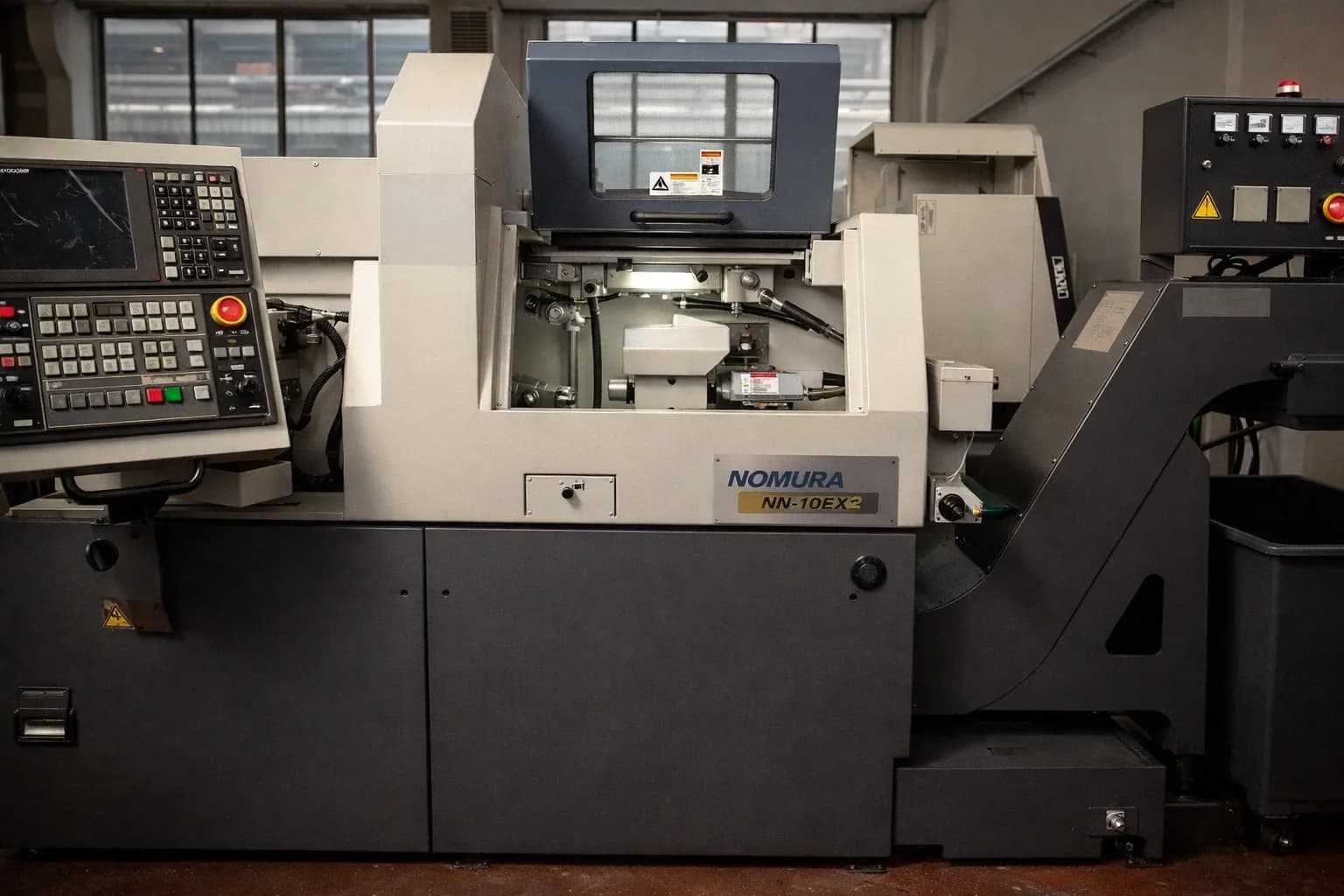 Ввод в эксплуатацию прутковых автоматов продольного точения NOMURA